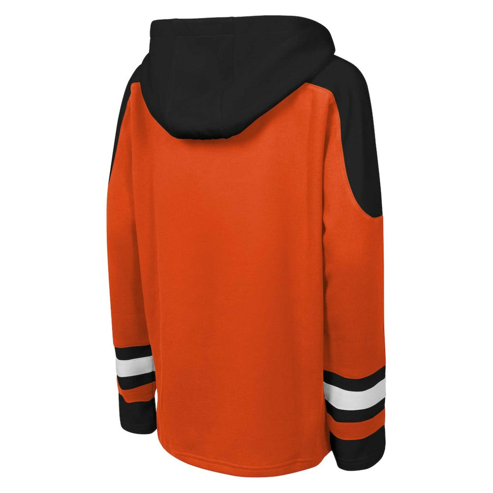 Philadelphia Flyers Youth Ageless Must Have Home V-Neck Pullover Hoodie - Orange | US 200983934