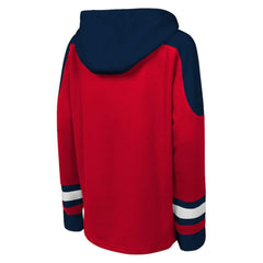 Washington Capitals Youth Ageless Must Have Home V-Neck Pullover Hoodie - Red | US 200983947