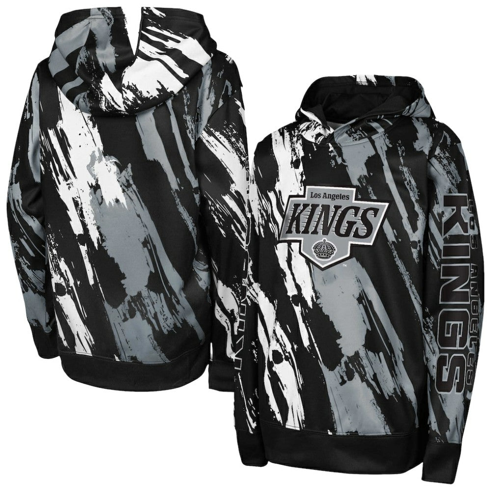 Los Angeles Kings Youth Master Snipe Pullover Hoodie - Black | US 200984058
