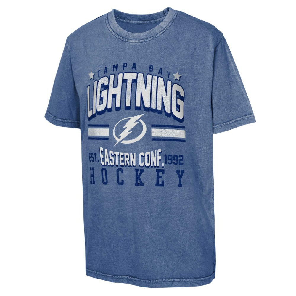 Tampa Bay Lightning Youth Sure Short T-Shirt - Blue | US 200984141