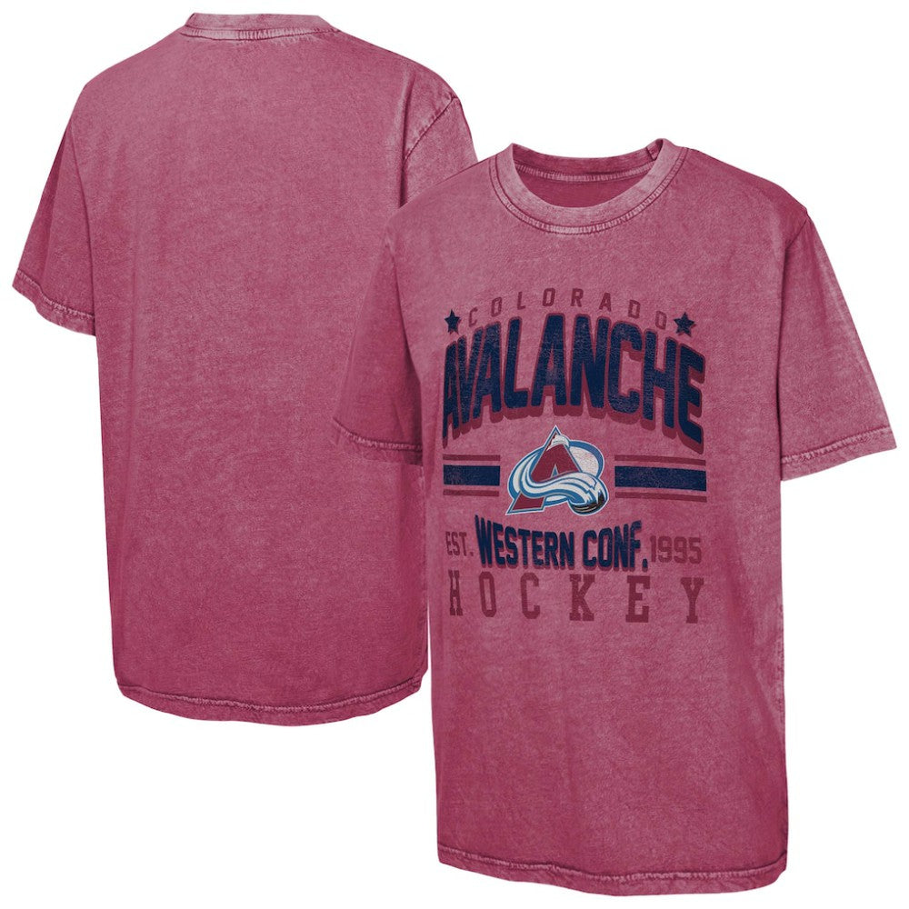 Colorado Avalanche Youth Sure Short T-Shirt - Burgundy | US 200984142