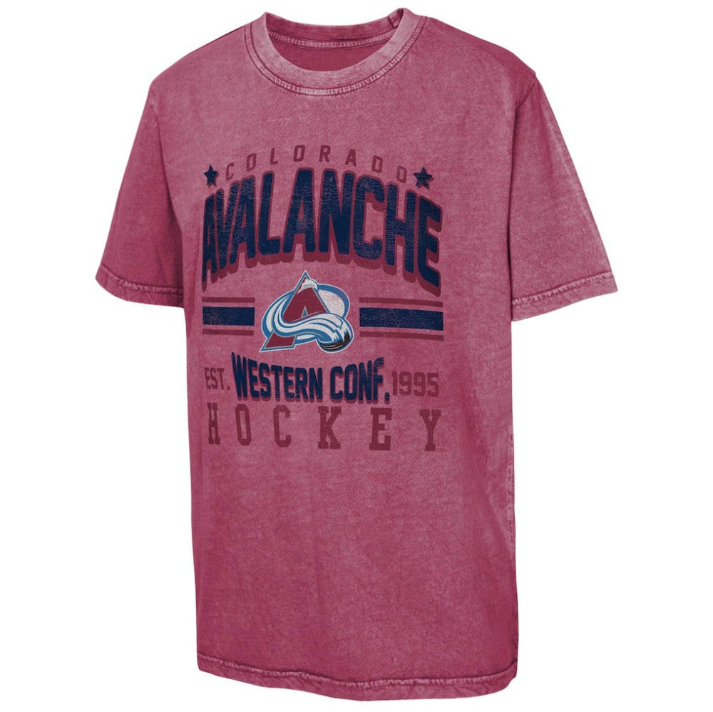 Colorado Avalanche Youth Sure Short T-Shirt - Burgundy | US 200984142