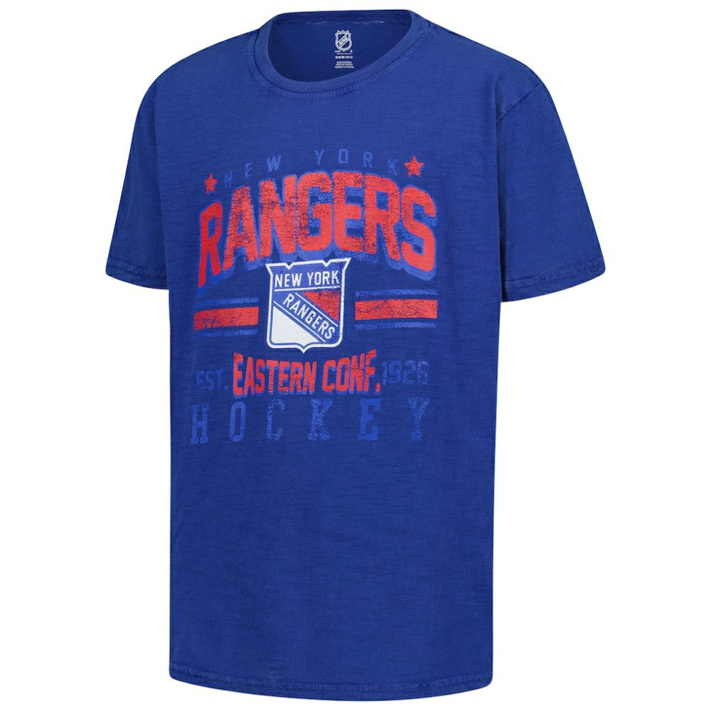 New York Rangers Youth Sure Short T-Shirt - Royal | US 200984150