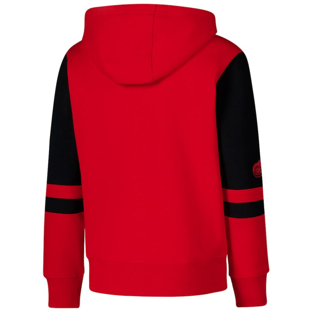 Detroit Red Wings Youth Face Off Full-Zip Hoodie - Red | US 200984218