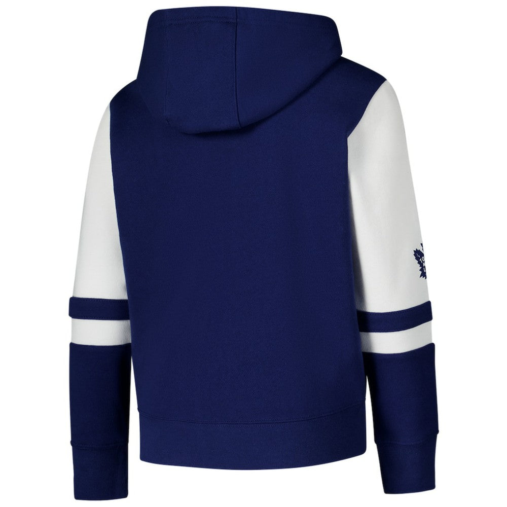 Toronto Maple Leafs Youth Face Off Full-Zip Hoodie - Blue | US 200984220