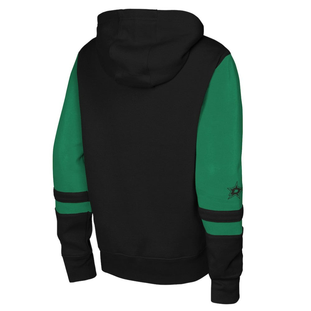 Dallas Stars Youth Face Off Full-Zip Hoodie - Black | US 200984228