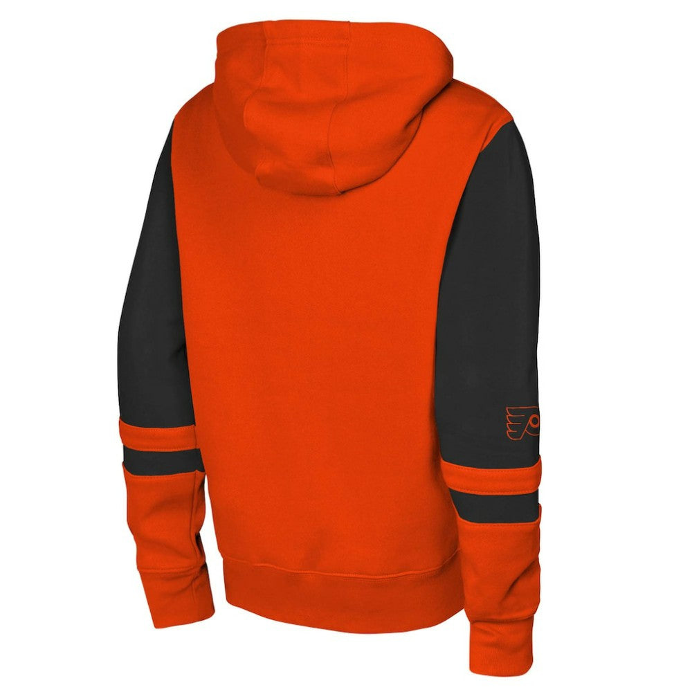 Philadelphia Flyers Youth Face Off Full-Zip Hoodie - Orange | US 200984229