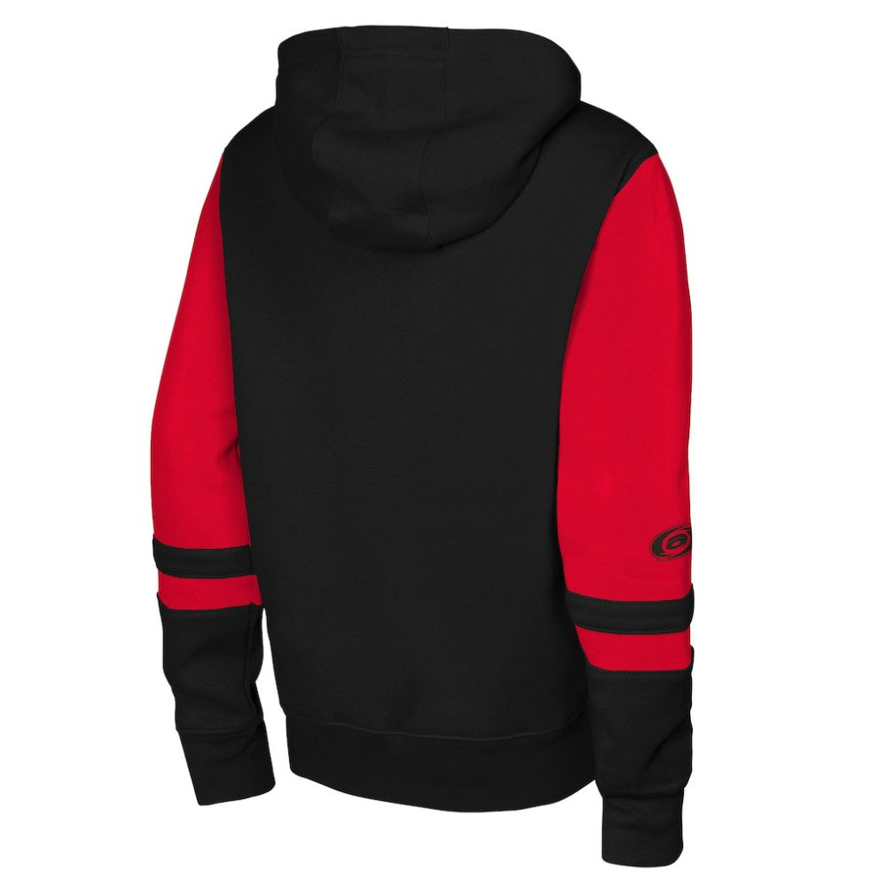 Carolina Hurricanes Youth Face Off Full-Zip Hoodie - Black | US 200984231