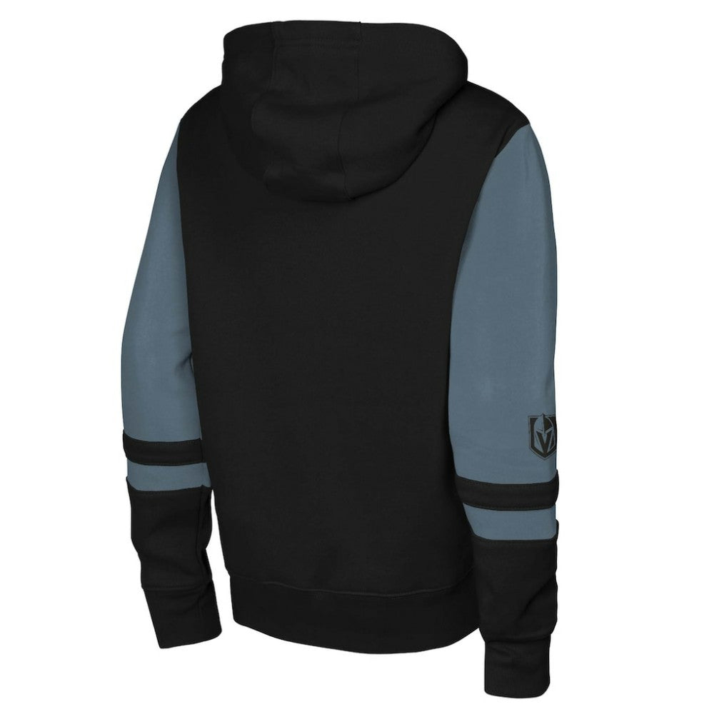 Vegas Golden Knights Youth Face Off Full-Zip Hoodie - Black | US 200984232