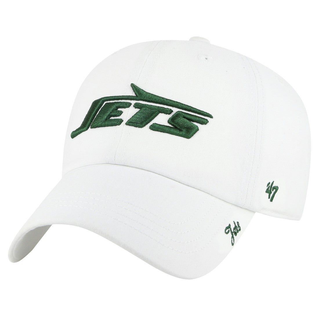 New York Jets '47 Women's Miata Clean Up Adjustable Hat - White Hats