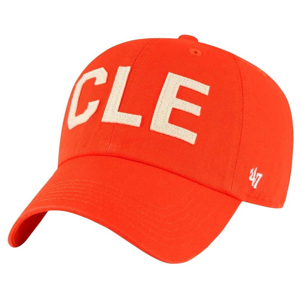 Cleveland Browns '47 Women's Finely Clean Up Adjustable Hat - Orange Hats