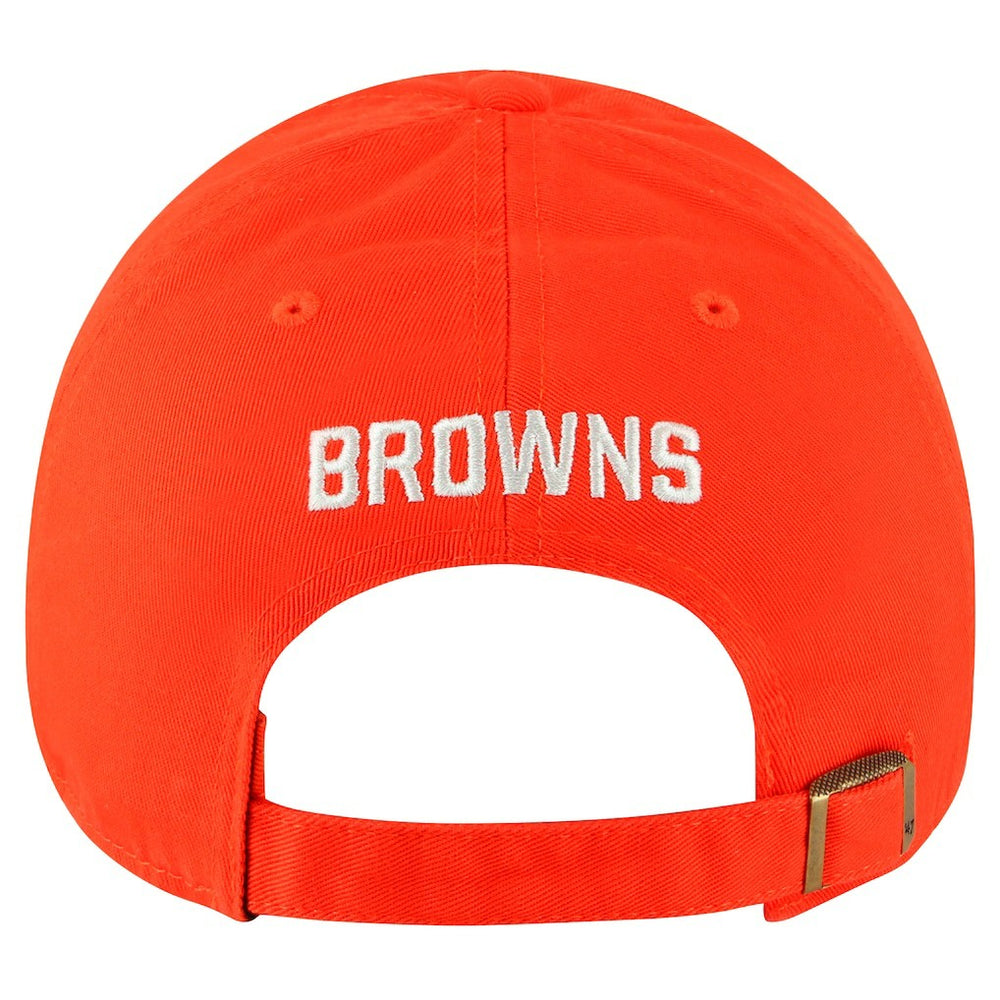 Cleveland Browns '47 Women's Finely Clean Up Adjustable Hat - Orange Hats