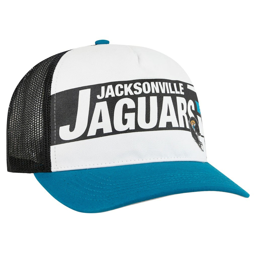 Jacksonville Jaguars '47 Youth Trucker Adjustable Hat - White/Teal Hats