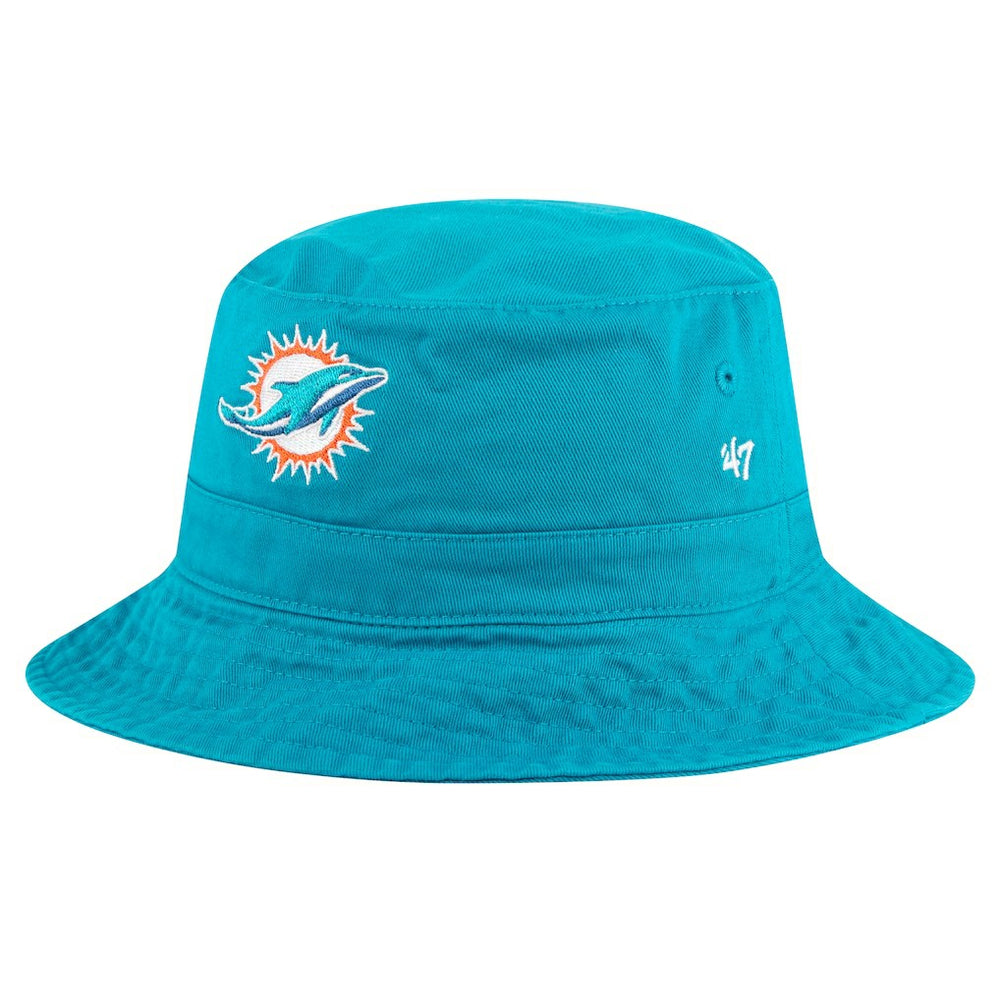 Miami Dolphins '47 Primary Bucket Hat - Aqua Hats