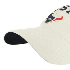 Houston Texans '47 Clubhouse Faber Clean Up Adjustable Hat - Cream Hats