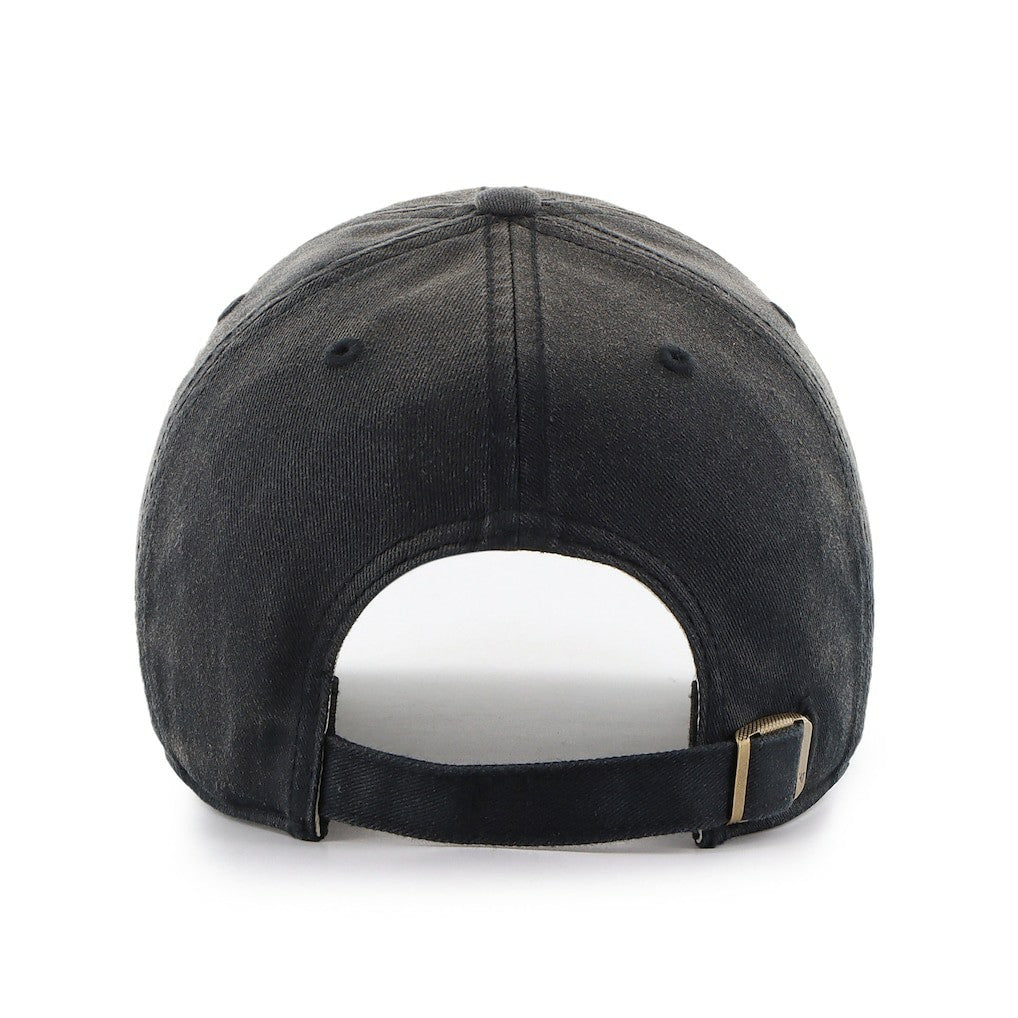 Jacksonville Jaguars '47 Dusted Relaxed Clean Up Adjustable Hat - Black Hats