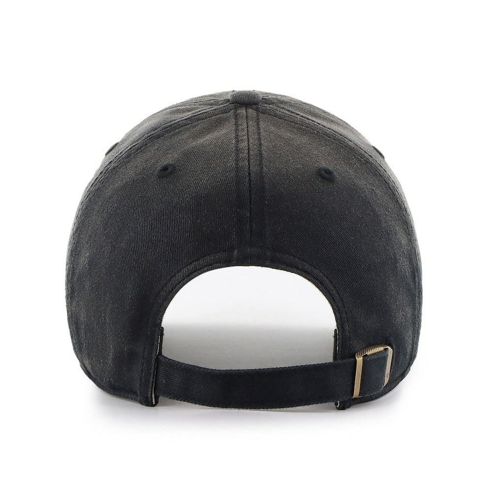Jacksonville Jaguars '47 Dusted Relaxed Clean Up Adjustable Hat - Black Hats