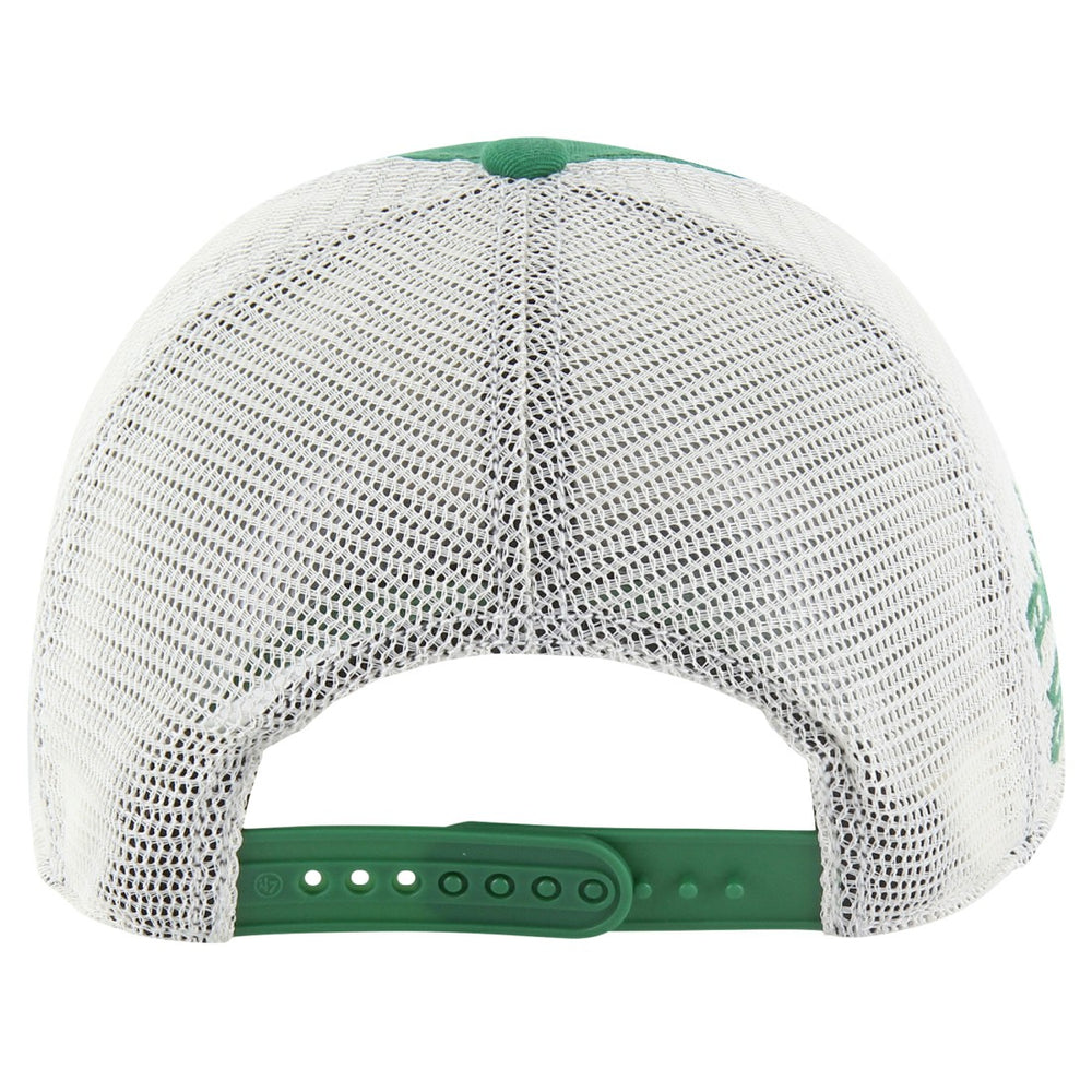 New York Jets '47 Throwback Clubhouse Boon Clean-Up Trucker Adjustable Hat - Kelly Green Hats