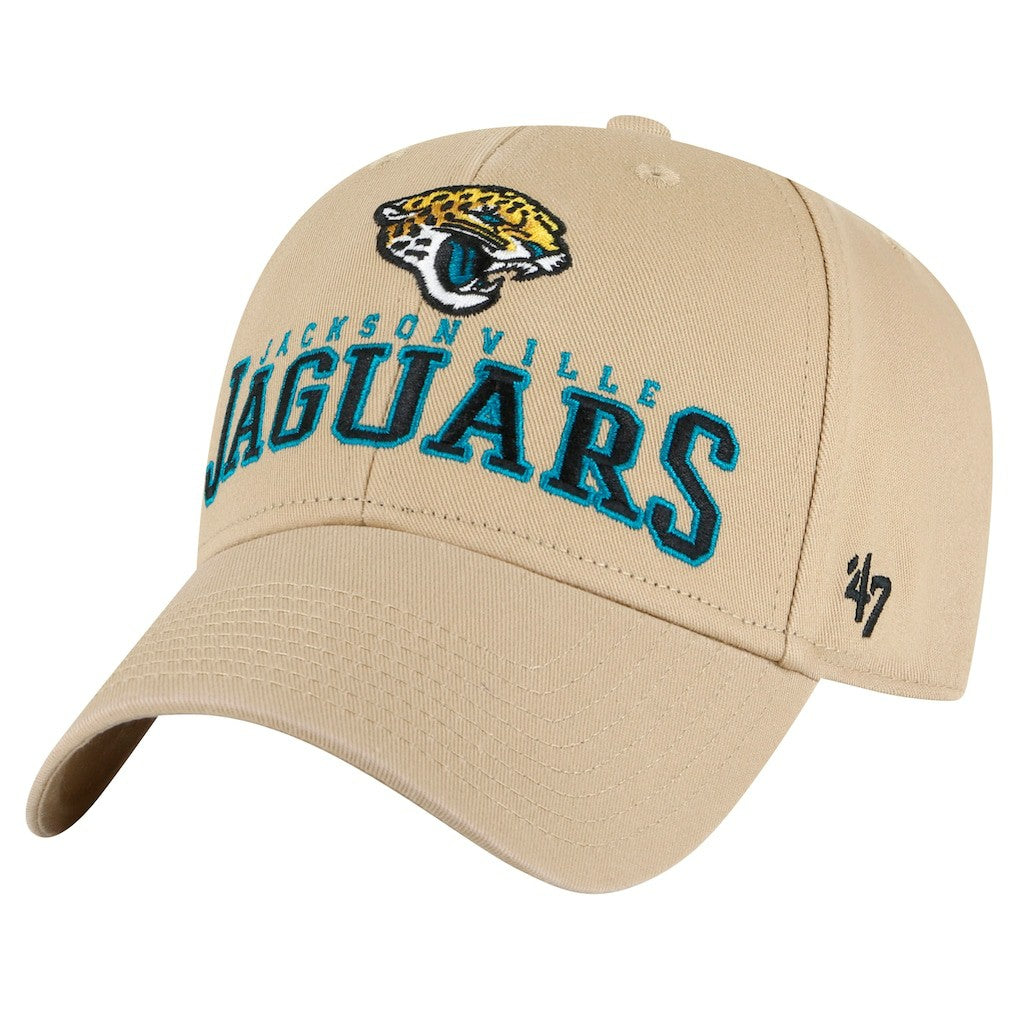 Jacksonville Jaguars '47 Powell MVP Adjustable Hat - Khaki Hats
