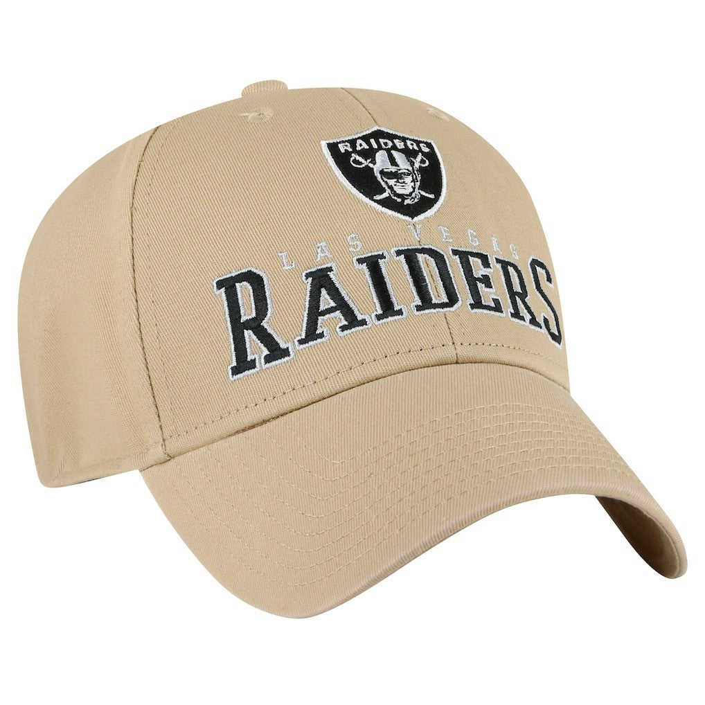 Las Vegas Raiders '47 Powell MVP Adjustable Hat - Khaki Hats