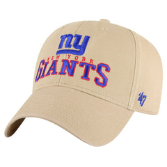 New York Giants '47 Powell MVP Adjustable Hat - Khaki Hats