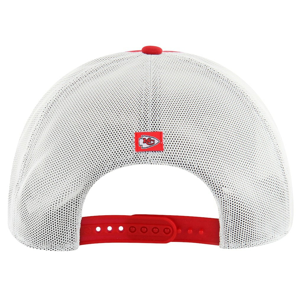 Kansas City Chiefs '47 Downburst Relaxed Hitch Trucker Adjustable Hat - Red/White Hats