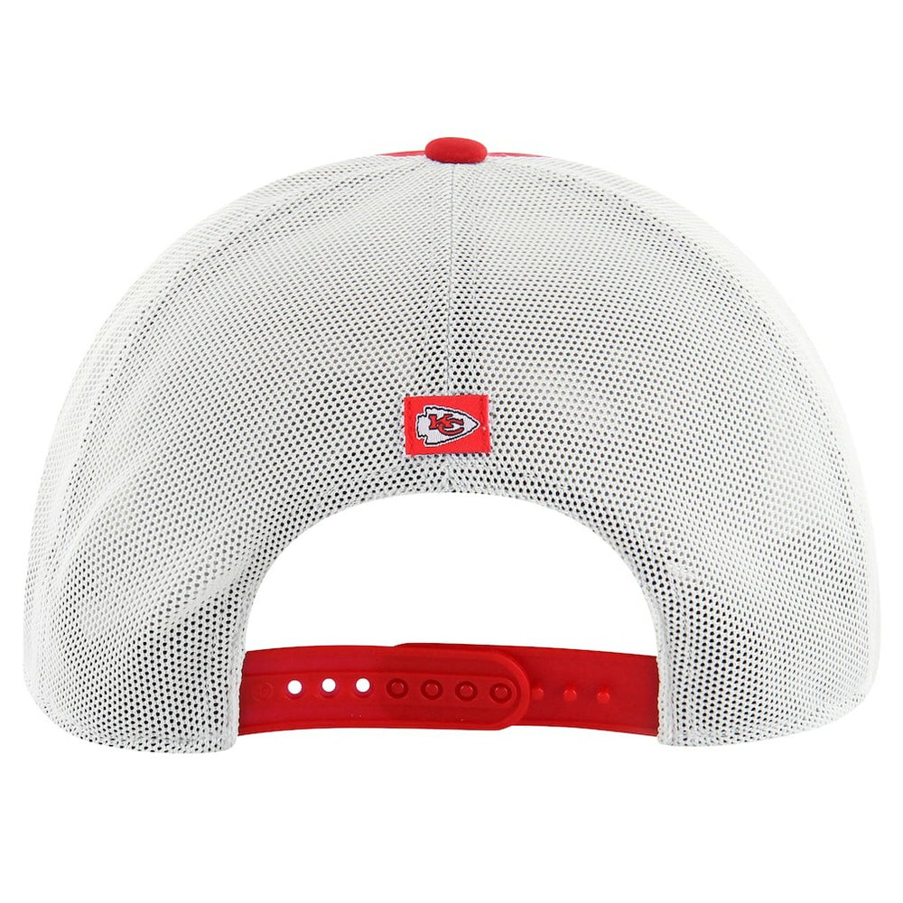 Kansas City Chiefs '47 Downburst Relaxed Hitch Trucker Adjustable Hat - Red/White Hats