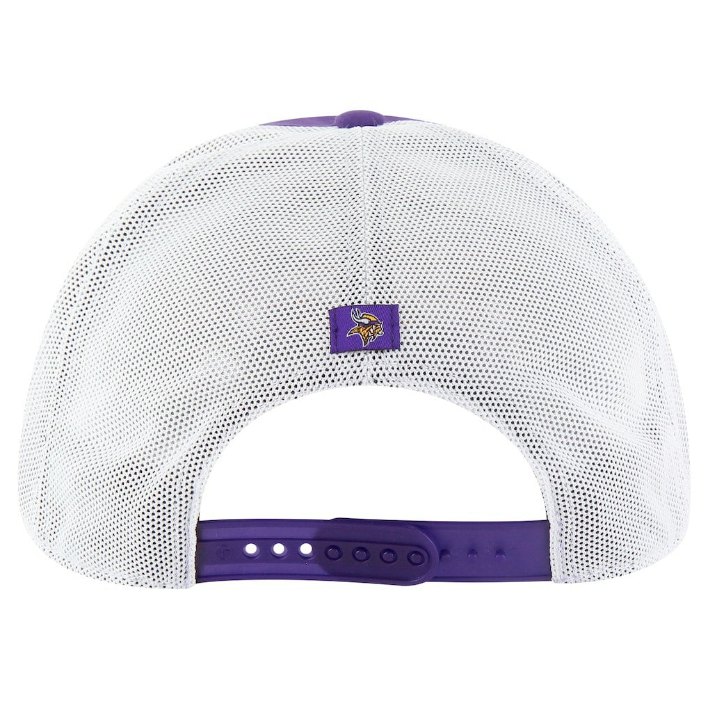 Minnesota Vikings '47 Downburst Relaxed Hitch Trucker Adjustable Hat - Purple/White Hats