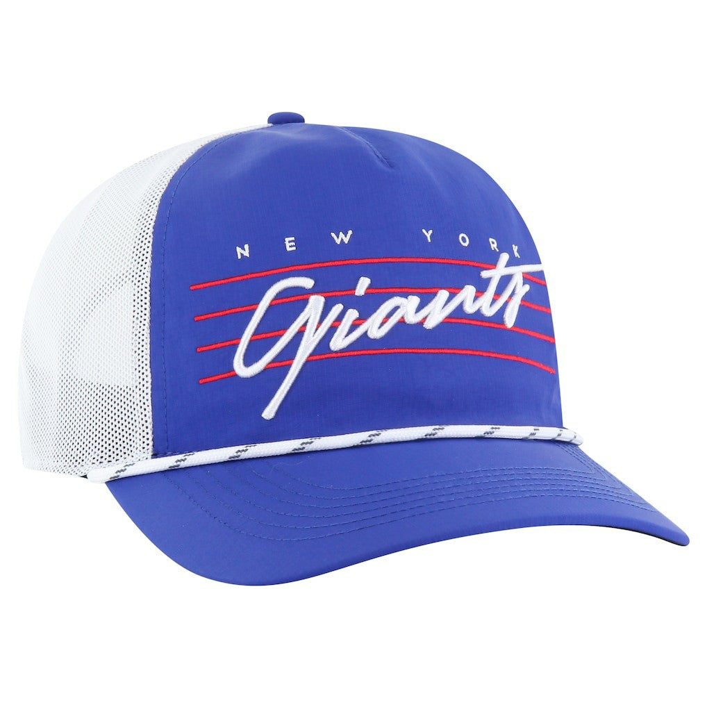 New York Giants '47 Downburst Relaxed Hitch Trucker Adjustable Hat - Royal/White Hats