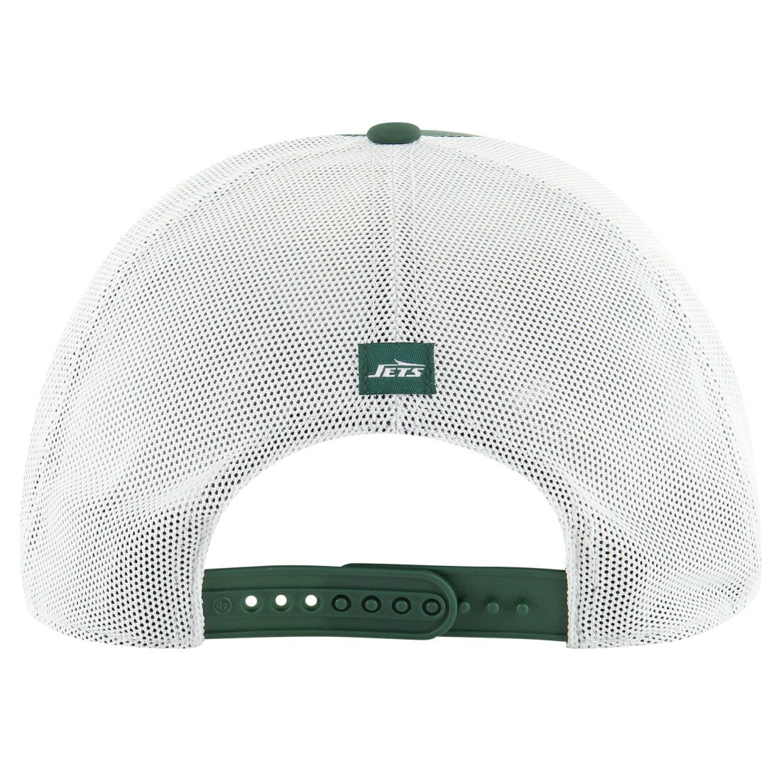 New York Jets '47 Downburst Relaxed Hitch Trucker Adjustable Hat - Green/White Hats