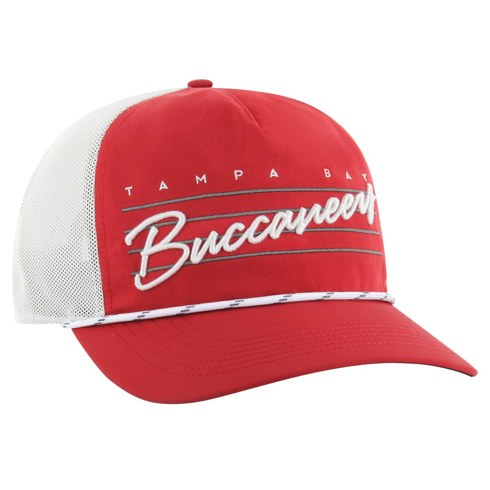 Tampa Bay Buccaneers '47 Downburst Relaxed Hitch Trucker Adjustable Hat - Red/White Hats