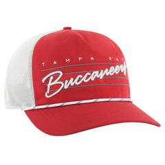 Tampa Bay Buccaneers '47 Downburst Relaxed Hitch Trucker Adjustable Hat - Red/White Hats