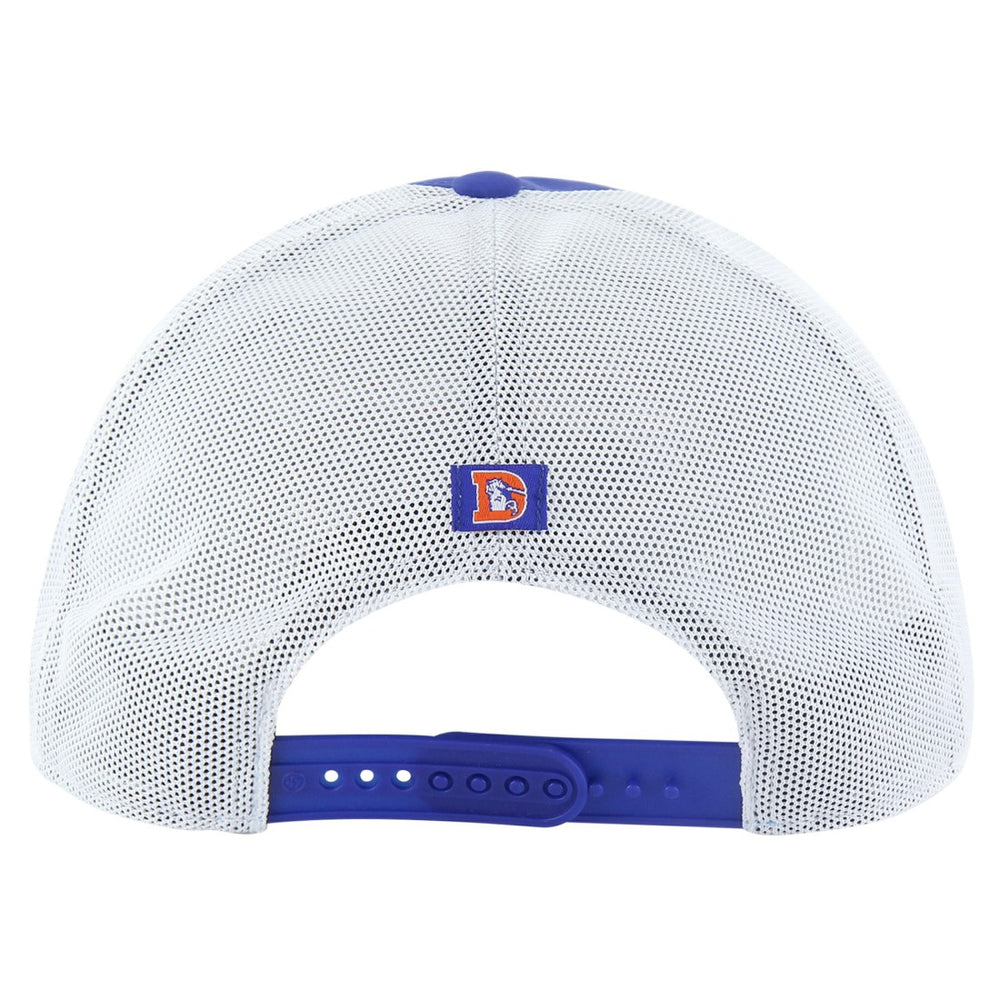 Denver Broncos '47 Downburst Relaxed Hitch Trucker Adjustable Hat - Royal/White Hats