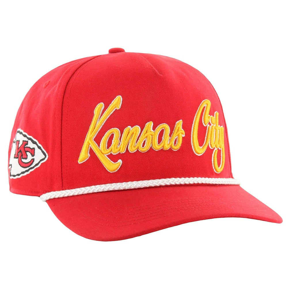 Kansas City Chiefs '47 Overhand Hitch Adjustable Hat - Red Hats