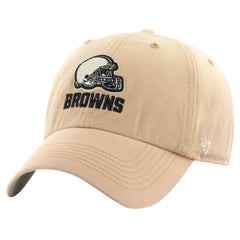 Cleveland Browns '47 Dusted Relaxed Franchise Fitted Hat - Khaki Hats