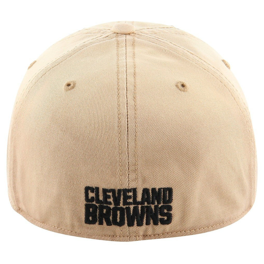 Cleveland Browns '47 Dusted Relaxed Franchise Fitted Hat - Khaki Hats