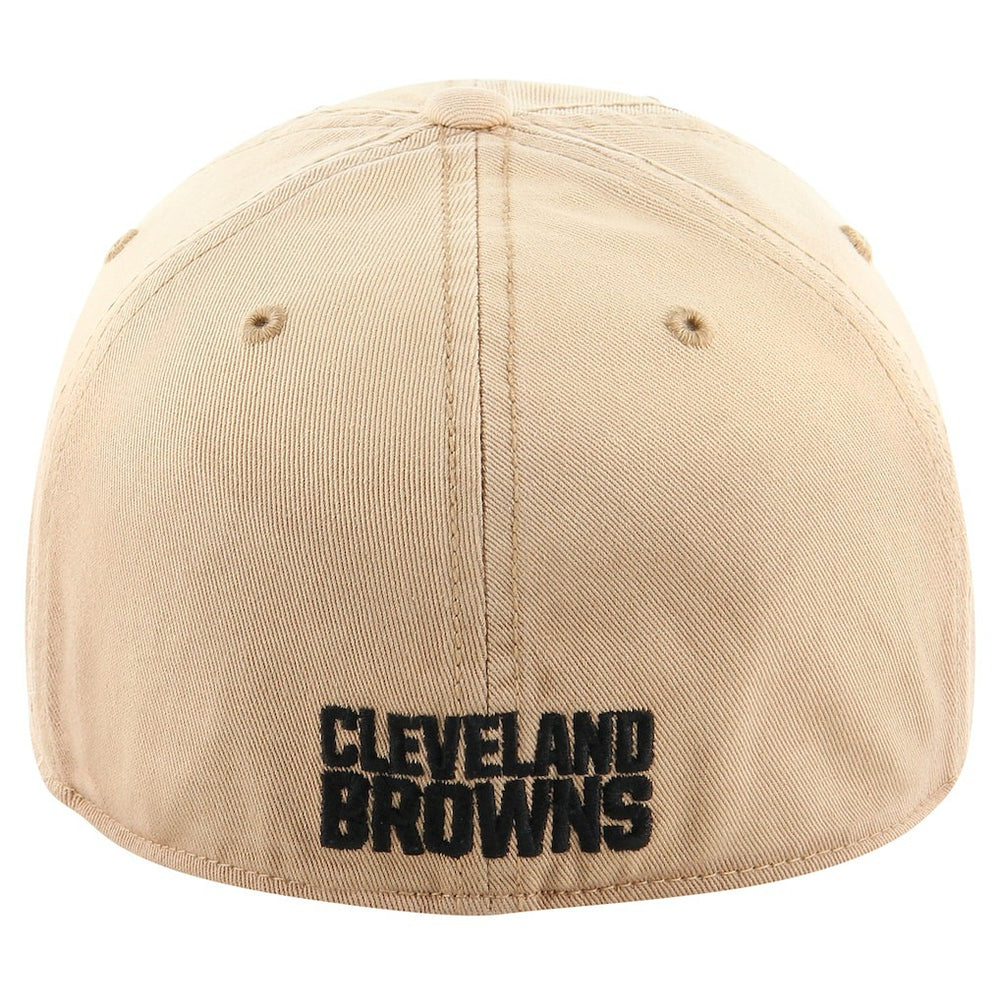 Cleveland Browns '47 Dusted Relaxed Franchise Fitted Hat - Khaki Hats
