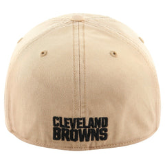 Cleveland Browns '47 Dusted Relaxed Franchise Fitted Hat - Khaki Hats