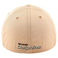 Miami Dolphins '47 Dusted Relaxed Franchise Fitted Hat - Khaki Hats