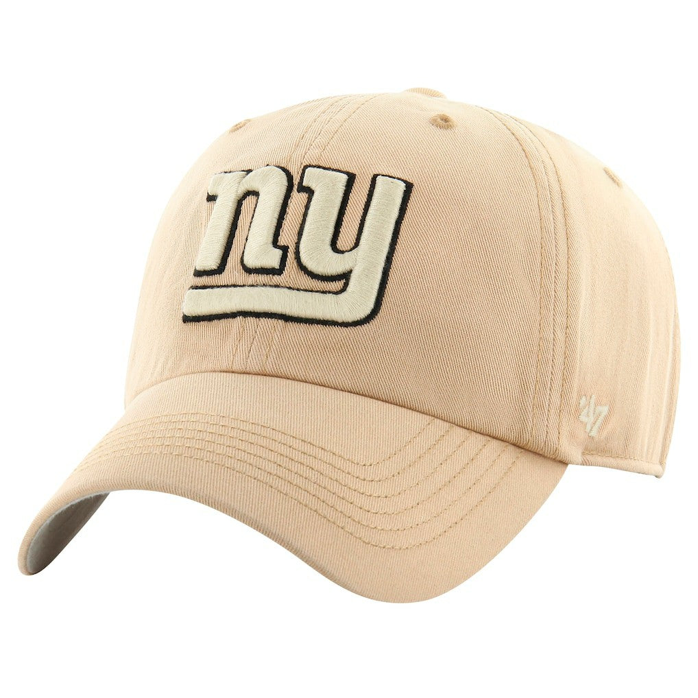New York Giants '47 Dusted Relaxed Franchise Fitted Hat - Khaki Hats