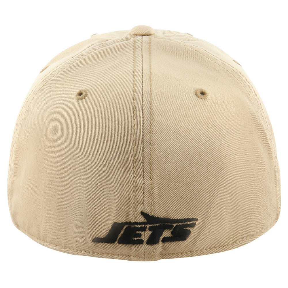 New York Jets '47 Dusted Relaxed Franchise Fitted Hat - Khaki Hats