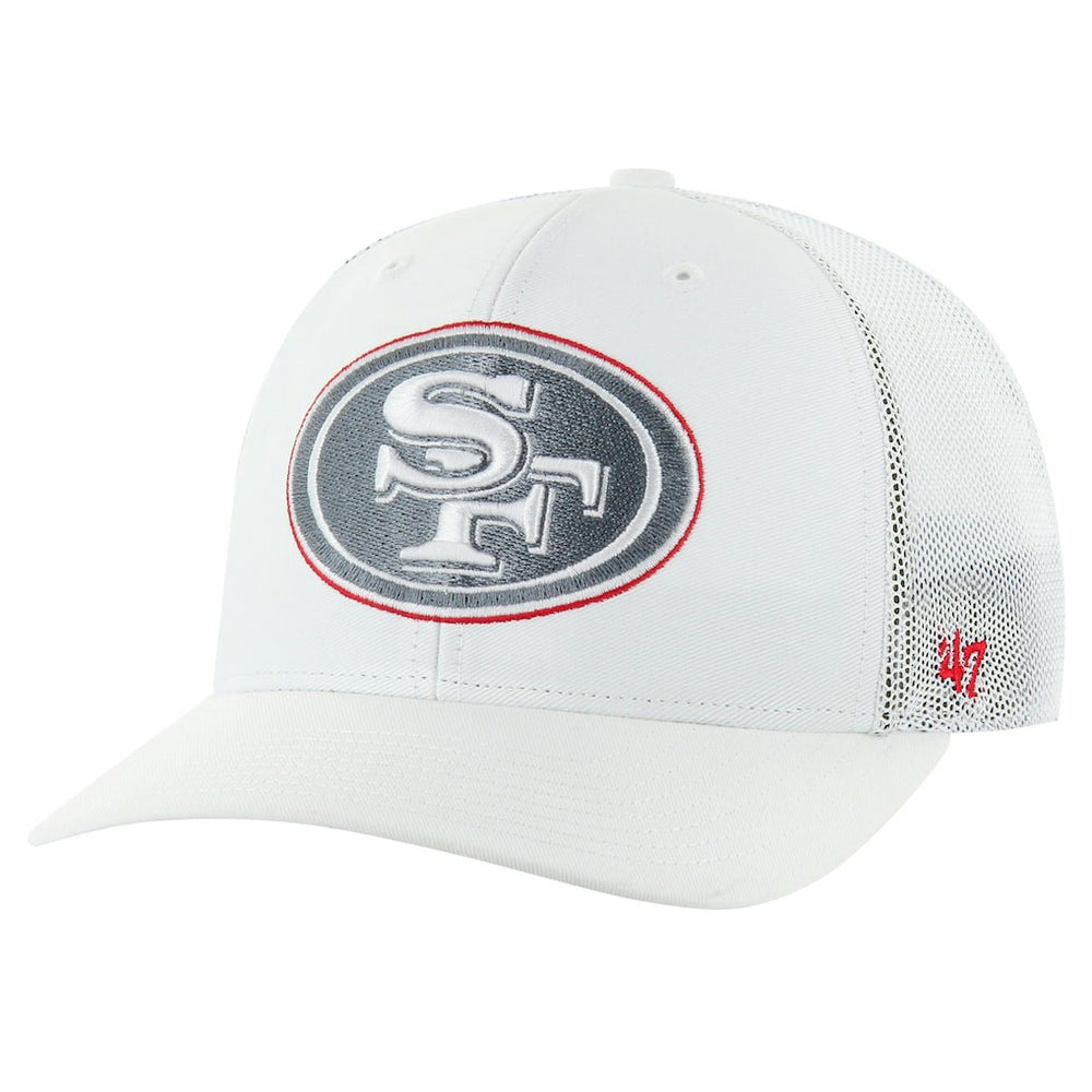 San Francisco 49ers '47 Snowball Trophy Stretch Fit Hat - White Hats