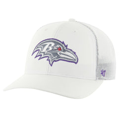 Baltimore Ravens '47 Snowball Trophy Stretch Fit Hat - White Hats