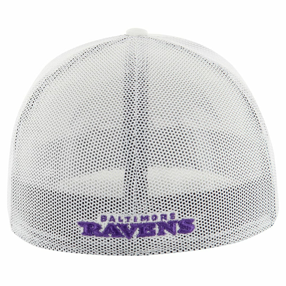 Baltimore Ravens '47 Snowball Trophy Stretch Fit Hat - White Hats