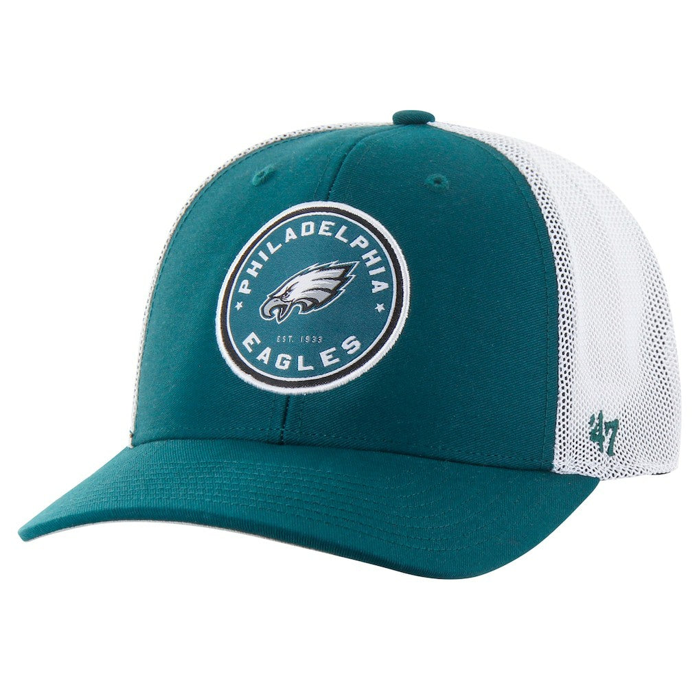 Philadelphia Eagles '47 Disclose Trophy Stretch Fit Hat - Midnight Green Hats