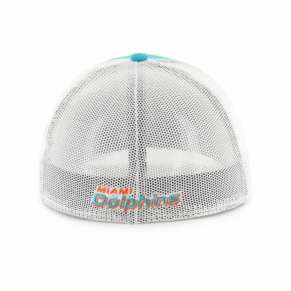 Miami Dolphins '47 Thrash Trophy Flex Hat - Aqua/White Hats