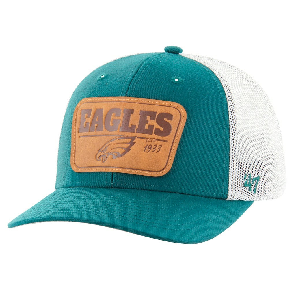 Philadelphia Eagles '47 Thrash Trophy Flex Hat - Midnight Green/White Hats