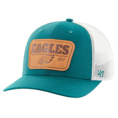 Philadelphia Eagles '47 Thrash Trophy Flex Hat - Midnight Green/White Hats