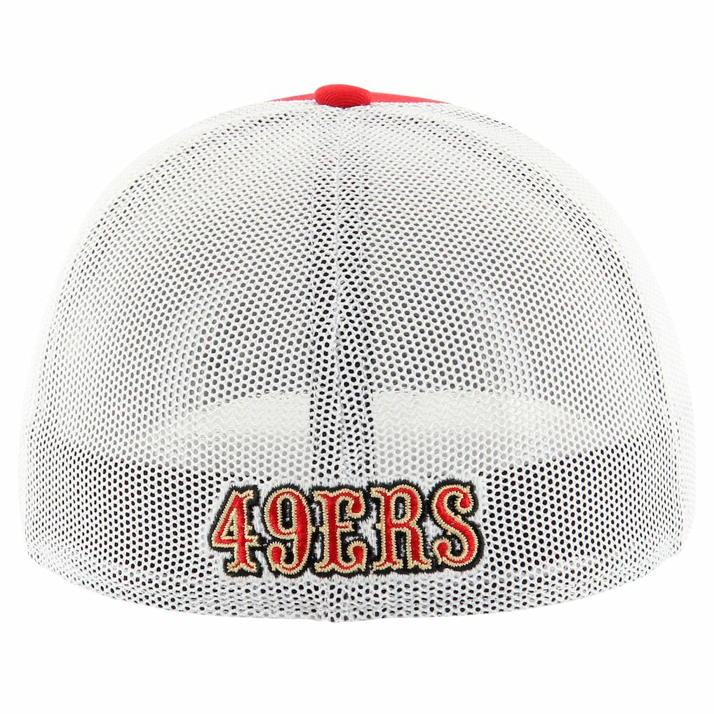 San Francisco 49ers '47 Thrash Trophy Flex Hat - Scarlet/White Hats
