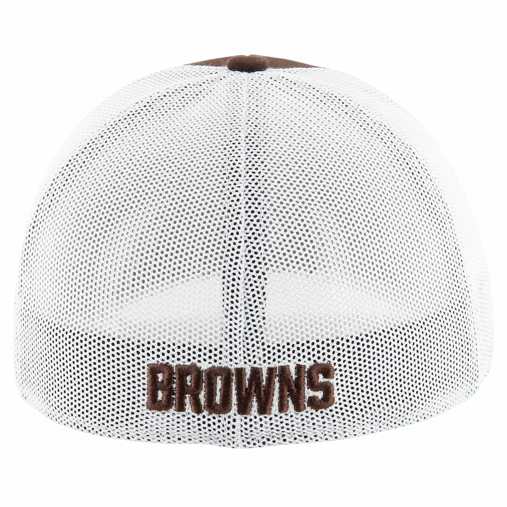 Cleveland Browns '47 Thrash Trophy Flex Hat - Brown/White Hats